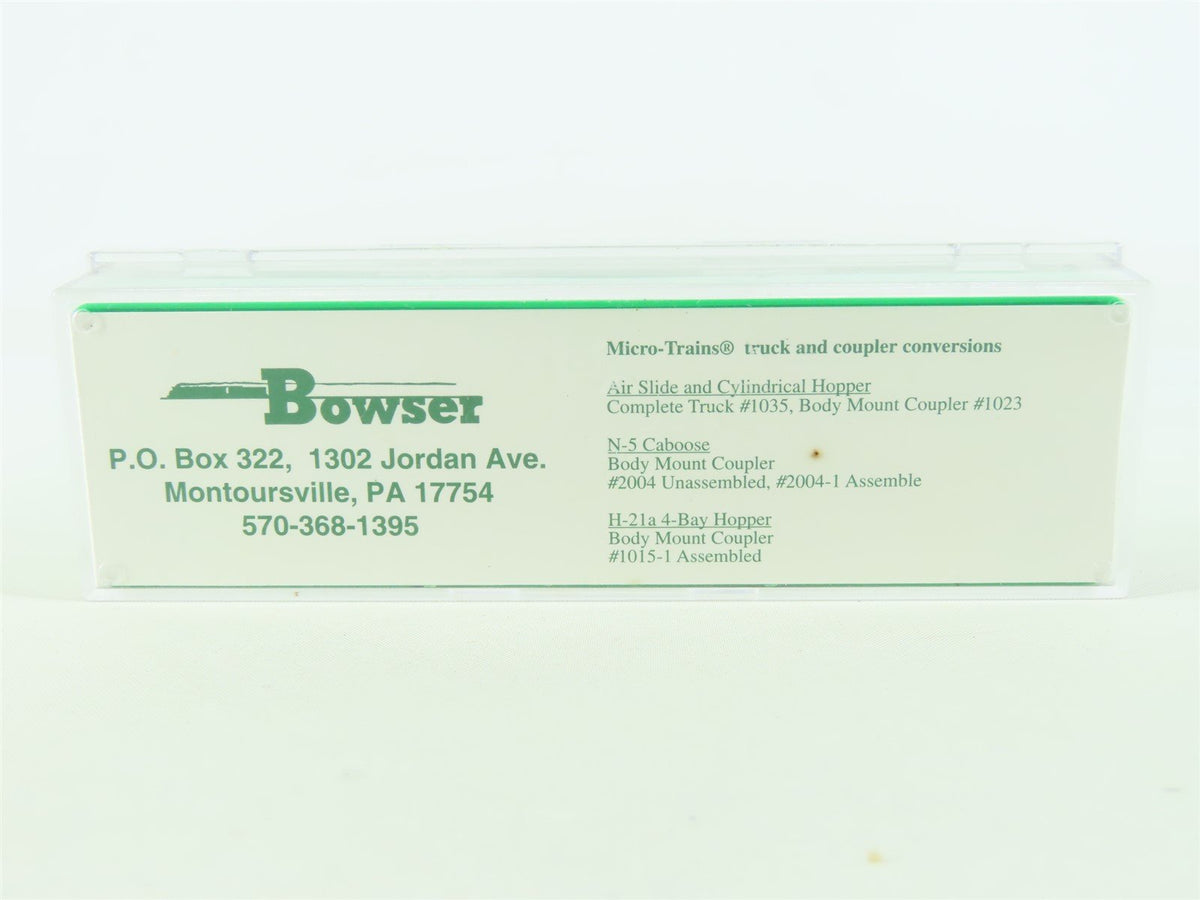N Scale Bowser 37602 PRR Pennsylvania Keystone 2-Bay Hopper #675680