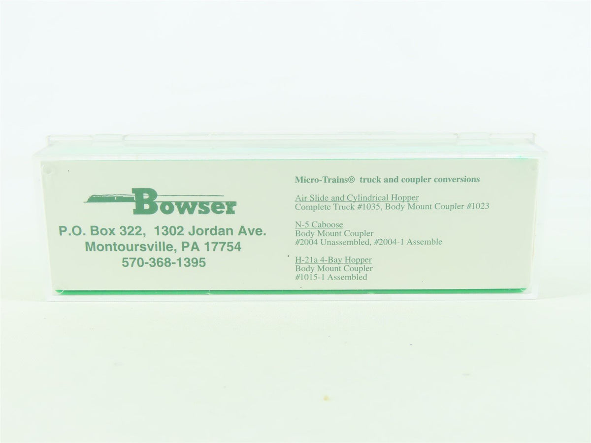N Scale Bowser 37602 PRR Pennsylvania Keystone 2-Bay Hopper #675236