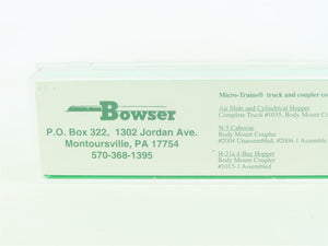 N Scale Bowser 37602 PRR Pennsylvania Keystone 2-Bay Hopper #675236