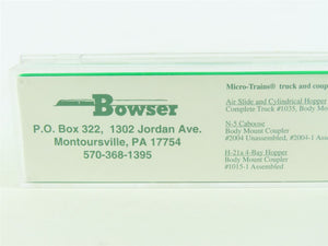 N Scale Bowser 37602 PRR Pennsylvania Keystone 2-Bay Hopper #675085
