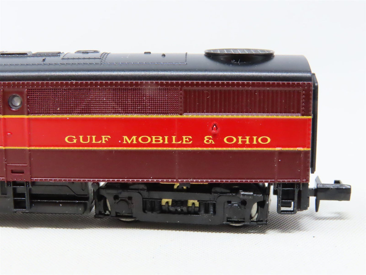 N Scale Life-Like 7418 GM&amp;O Gulf Mobile &amp; Ohio ALCO FA1/FB1 Diesel Set