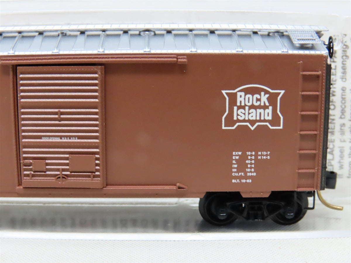 N Scale Micro-Trains MTL 20058 RI Rock Island 40&#39; Single Door Box Car #27459
