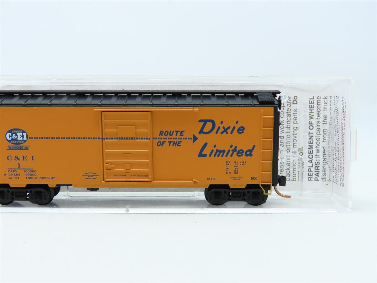 N Micro-Trains MTL #20701 C&amp;EI &quot;Route Of The Dixie Limited&quot; 40&#39; Box Car #1