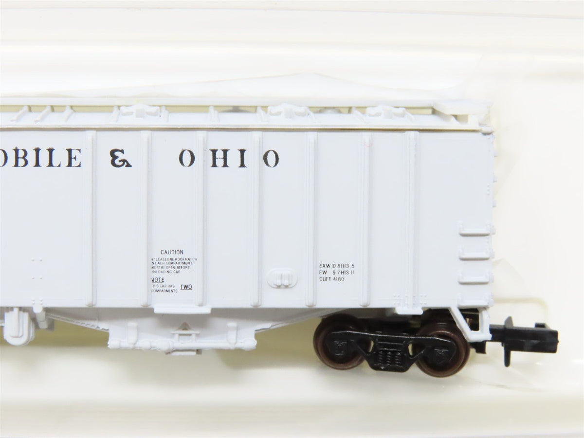 N Scale Bowser 37041 GM&amp;O Gulf Mobile &amp; Ohio 50&#39; Airslide Hopper #85003