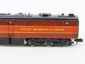 N Scale Con-Cor GM&O Gulf Mobile & Ohio ALCO PA1/PB1/PA1 Diesel Locomotive Set