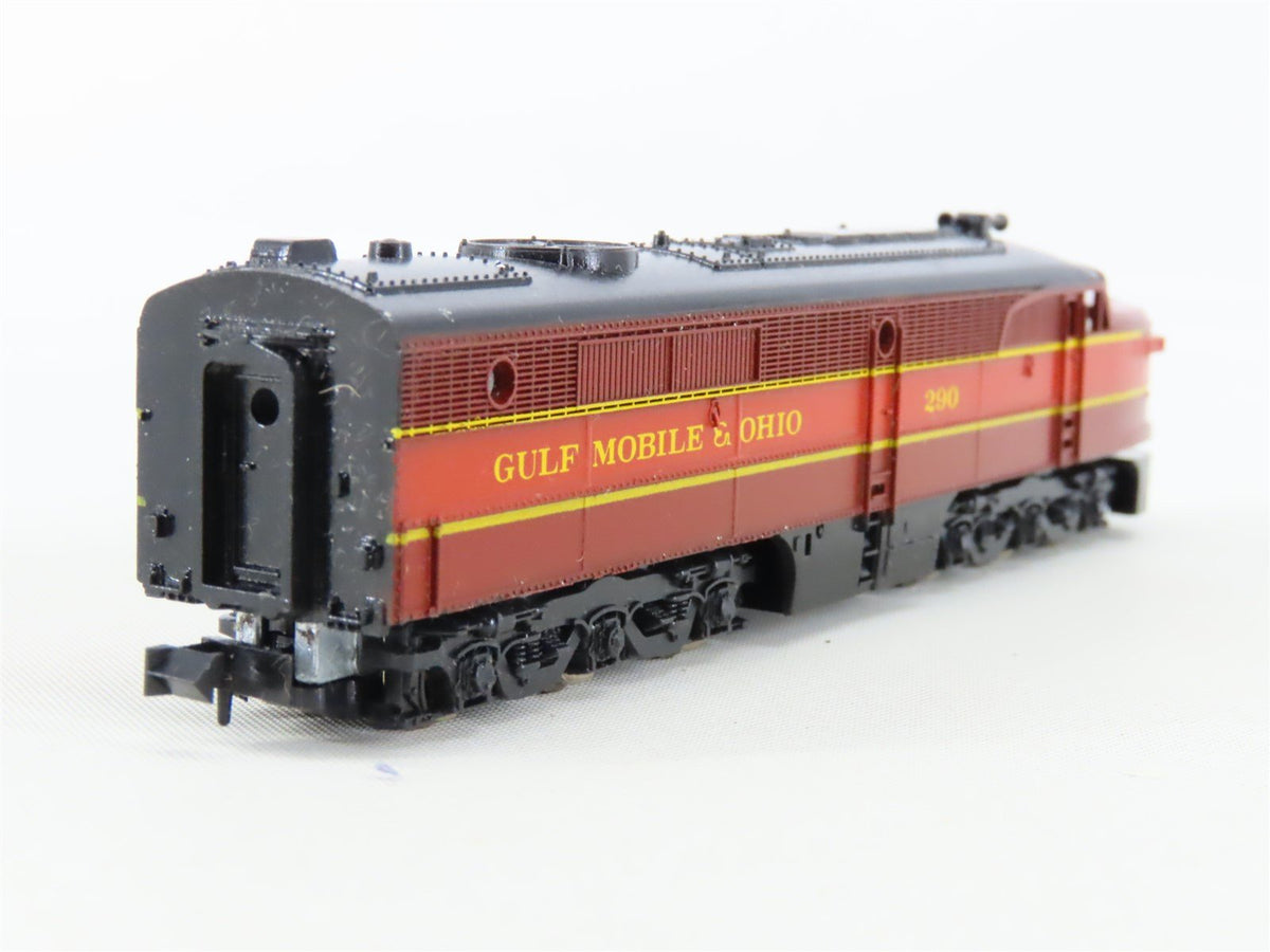 N Scale Con-Cor GM&amp;O Gulf Mobile &amp; Ohio ALCO PA1/PB1/PA1 Diesel Locomotive Set
