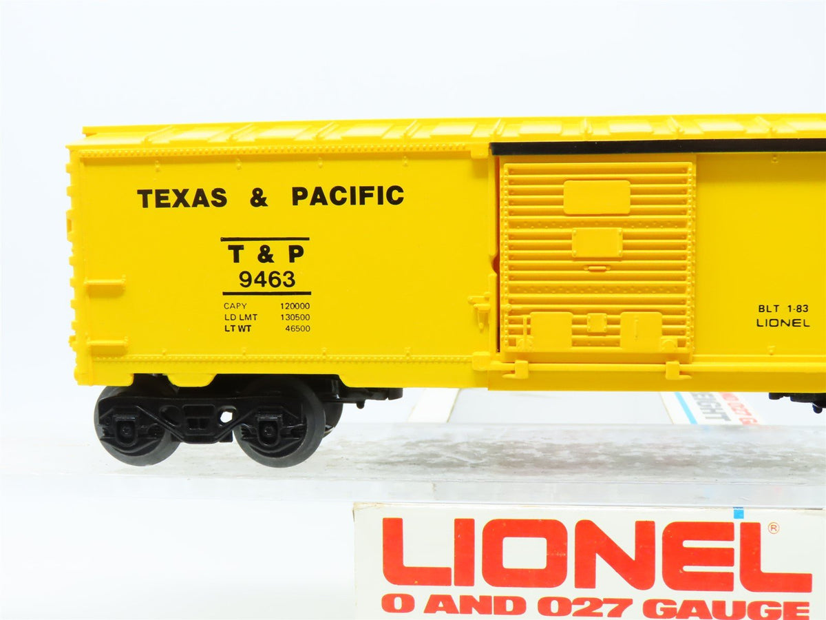 O/O27 Gauge 3-Rail Lionel #6-9463 T&amp;P Texas &amp; Pacific Box Car #9463