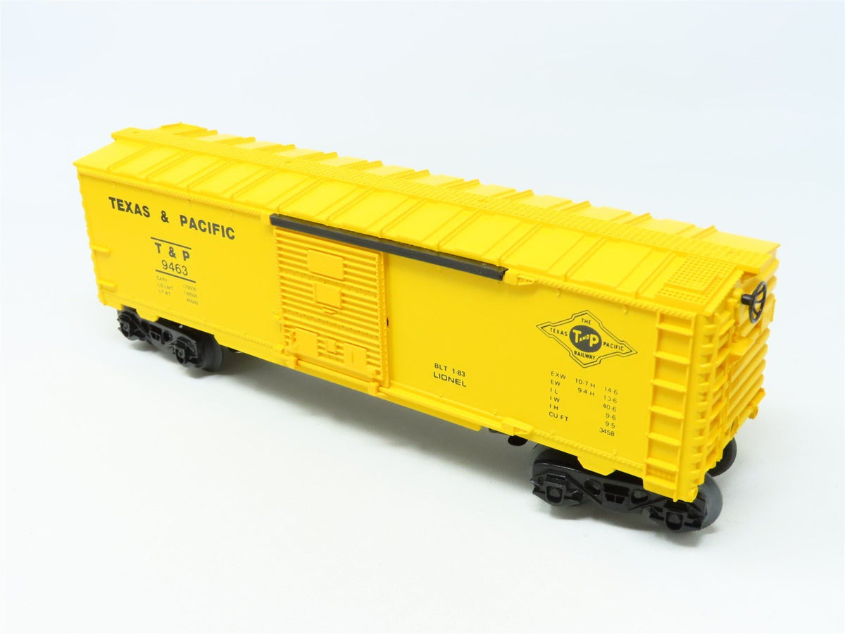 O/O27 Gauge 3-Rail Lionel #6-9463 T&amp;P Texas &amp; Pacific Box Car #9463
