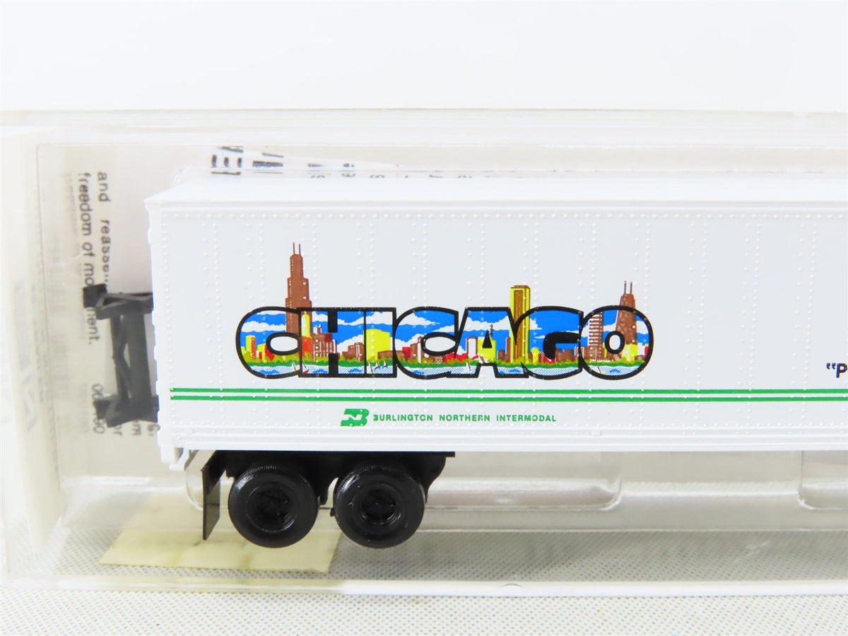 N Scale Micro-Trains MTL 67080 BN Burlington Northern 45&#39; Trailer &quot;Chicago&quot;