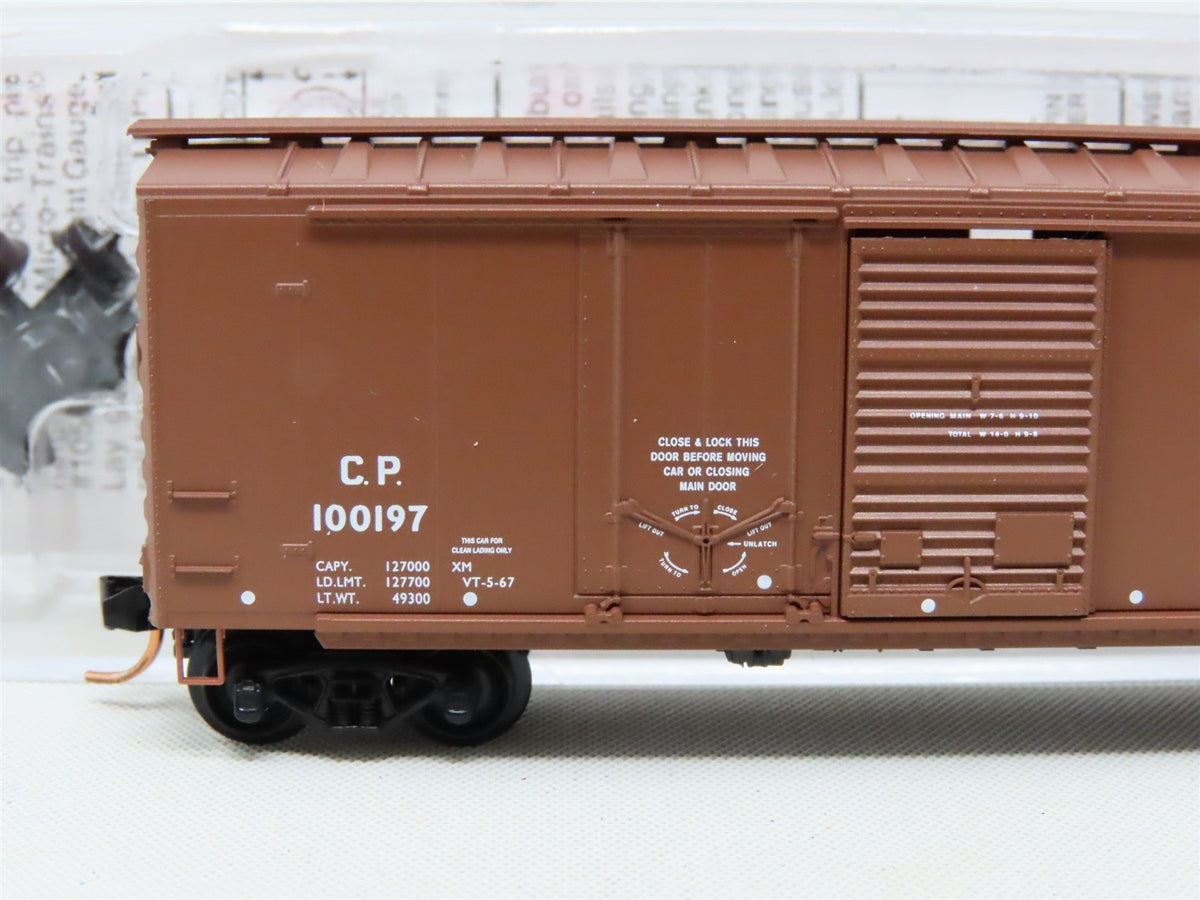 N Scale Micro-Trains MTL 22110 CP Canadian Pacific 40&#39; Box Car #100197