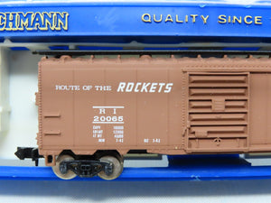 N Scale Bachmann 5065 RI Rock Island Route Of The Rockets 41' Box Car #20065