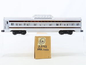 O Gauge 3-Rail Lionel 2542 PRR Pennsylvania Dome Passenger Car 