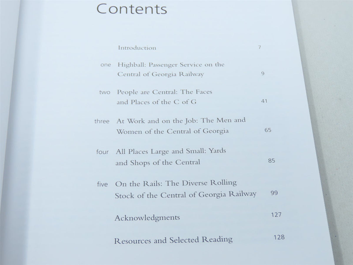 Central of Georgia Railway by McQuigg, Galloway &amp; McIntosh ©1998 SC Book