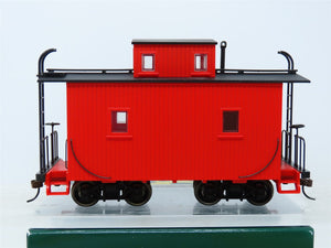 On30 Scale Bachmann 27799 Unlettered Center Cupola Wooden Caboose w/Lighting