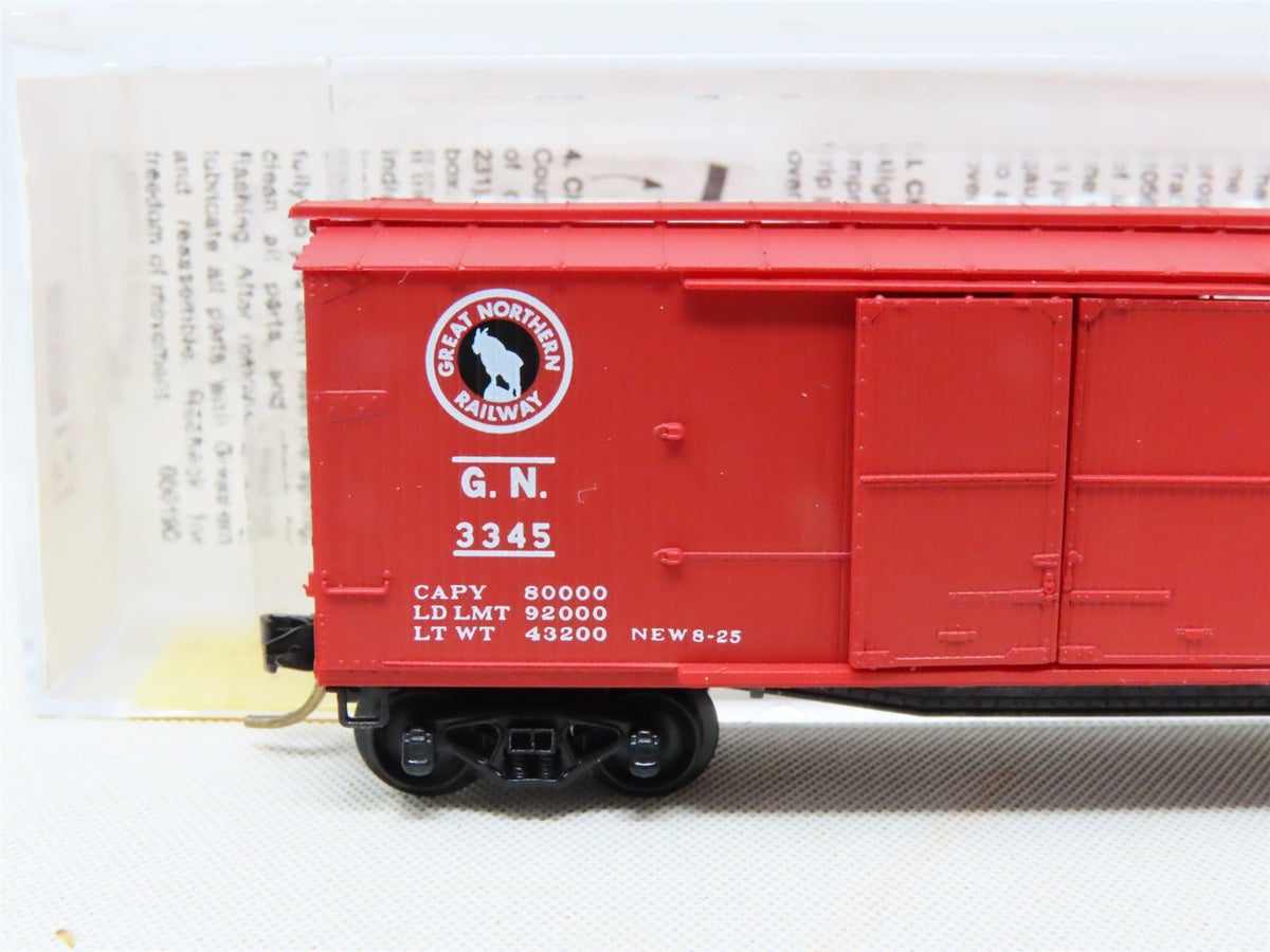 N Scale Micro-Trains MTL #43040 GN Great Northern 40&#39; Wood Box Car #3345