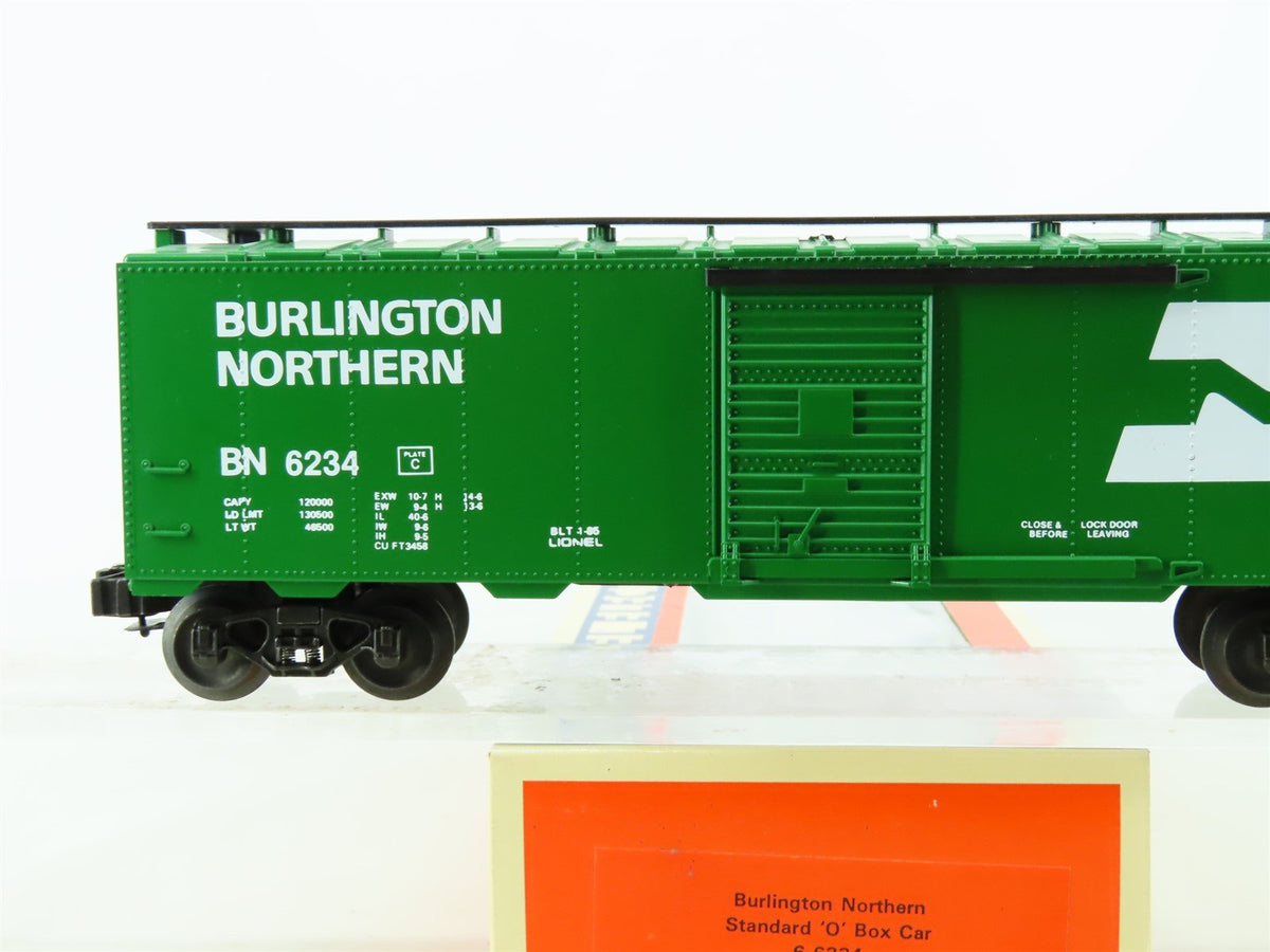 O Gauge 3-Rail Lionel 6-6234 BN Burlington Northern Boxcar #6234