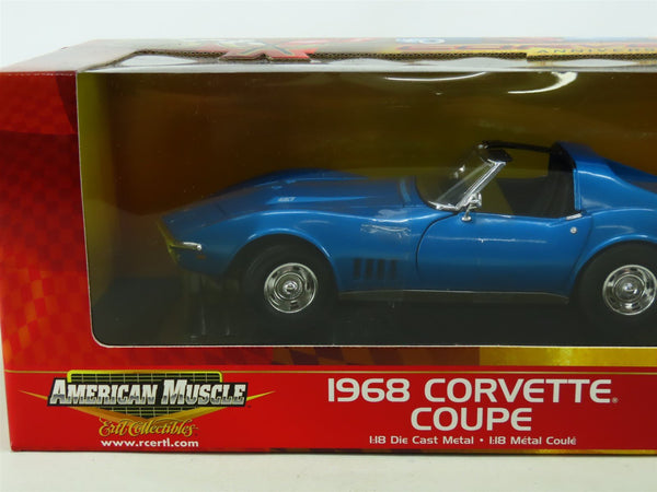 1:18 Scale Ertl American Muscle Die-Cast 33404 1968 Corvette Coupe