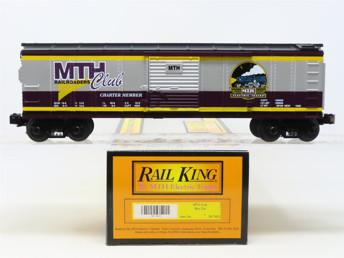 O Gauge 3-Rail MTH 30-7423 MTH Club 40&#39; Boxcar