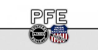 PFE Pacific Fruit Express Railroad Company Logo