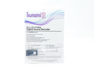 Soundtraxx Tsunami 2 TSU-21PNEM 884008 Steam-2 DCC / SOUND Decoder 6-Function