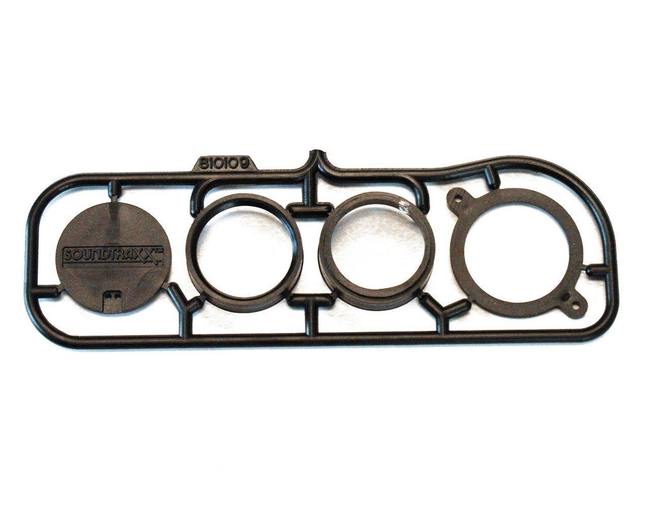 Soundtraxx 810109 - 20mm Baffle Kit for 20mm round speakers N or HO DCC / SOUND