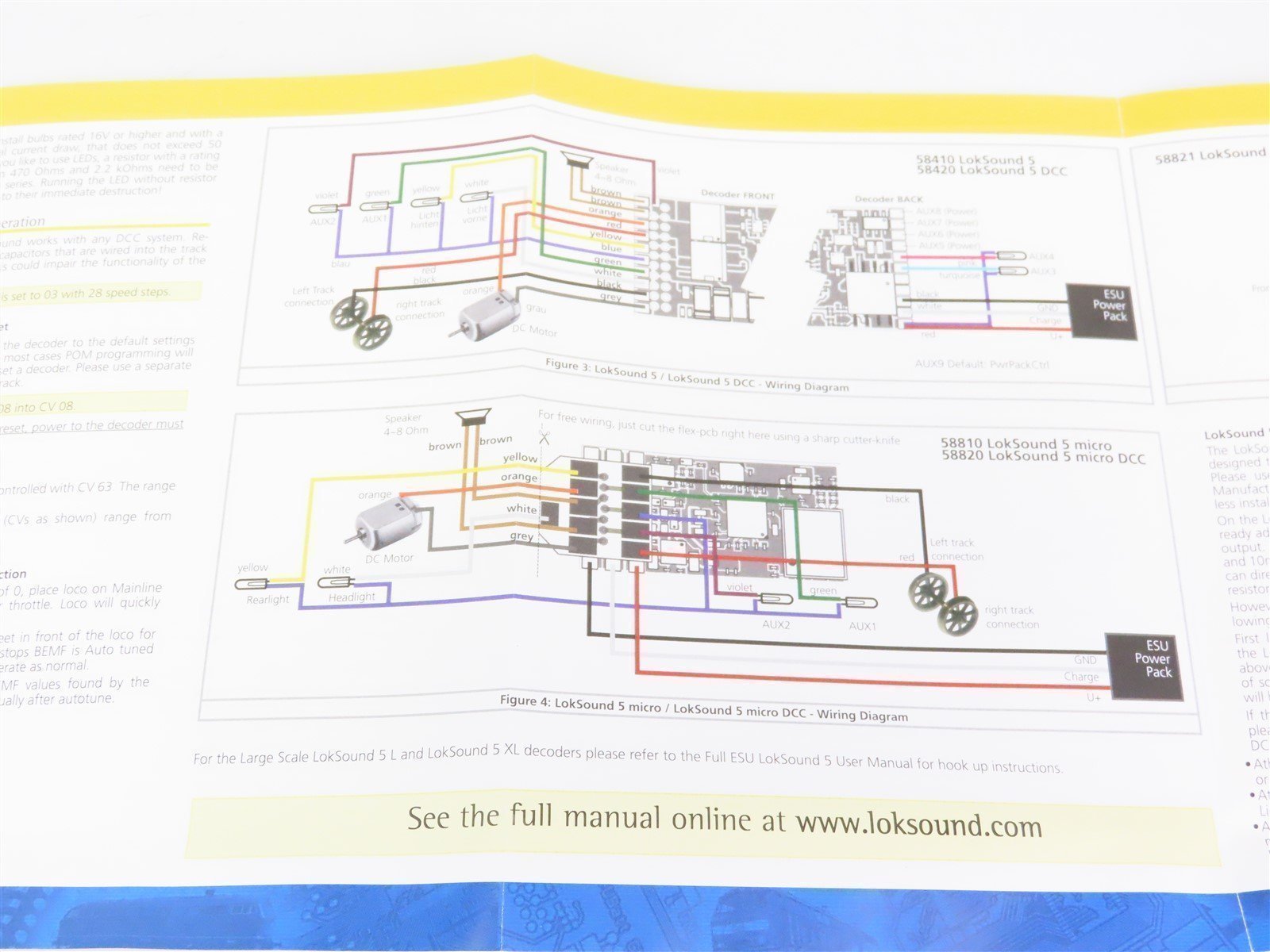 ESU LokSound 58821 V5 Direct DCC Sound Decoder Blank for O & HO