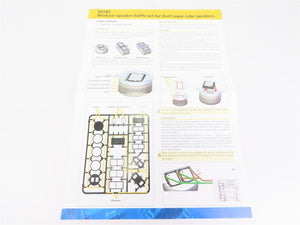 ESU LokSound 50340 Modular TWIN Sugar Cube Speaker Baffle Set Round/Rectangle