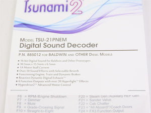 Soundtraxx Tsunami 2 TSU-21PNEM 885012 Baldwin & Other 1AMP DCC / SOUND Decoder