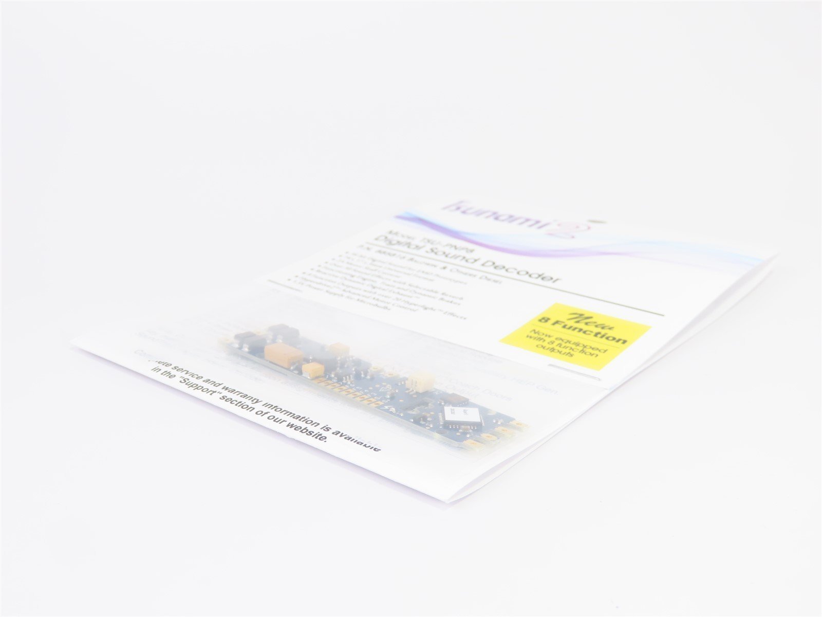 HO SCALE SOUNDTRAXX TSUNAMI MODEL TSU-AT1000 DIGITAL SOUND DECODER EMD 645 TURBO - Foto 9