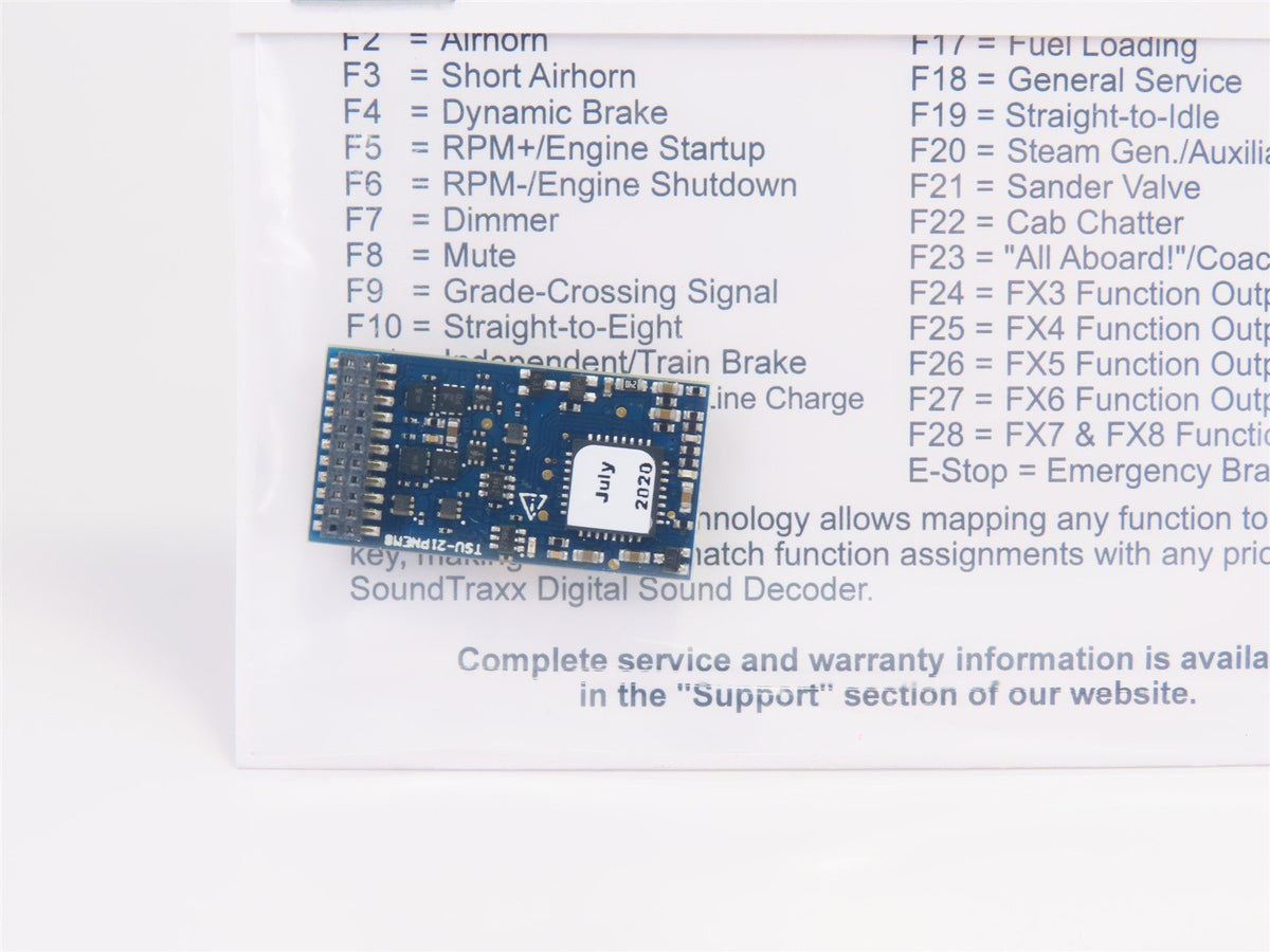 Soundtraxx Tsunami 2 885809 TSU-21PNEM8 EMD Diesel DCC/SOUND Decoder 8-Function