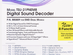 Soundtraxx Tsunami 2 885809 TSU-21PNEM8 EMD Diesel DCC/SOUND Decoder 8-Function