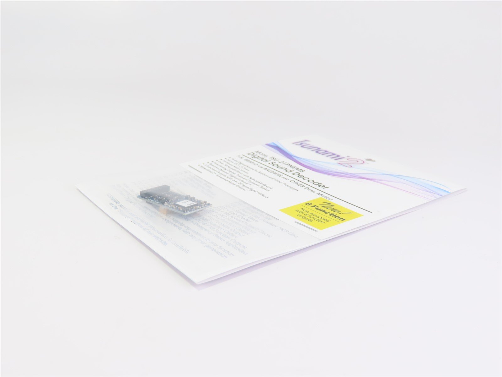 Soundtraxx Tsunami 2 885812 TSU-21PNEM8 Baldwin & Other Diesel DCC/SOUND Decoder