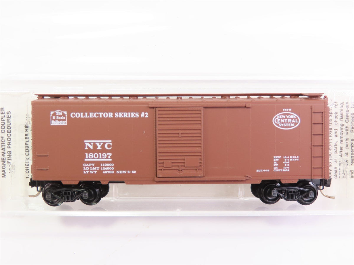 N Scale Micro-Trains MTL NSC NYC New York Central 40&#39; Box Car #180197