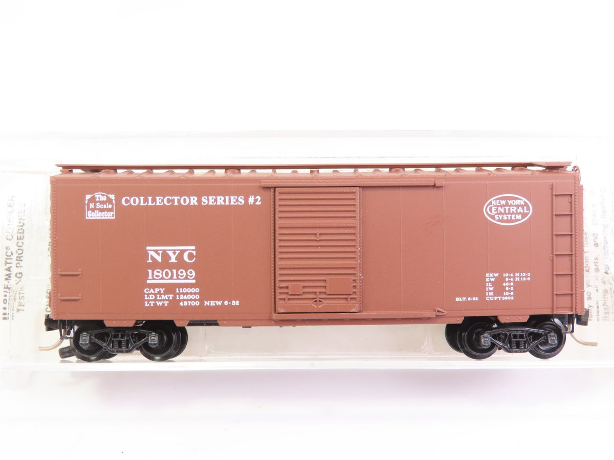 N Scale Micro-Trains MTL NSC NYC New York Central 40&#39; Box Car #180199