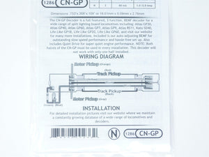 TCS 1286 CN-GP 3-Function N Scale DCC Drop-in Decoder: Atlas, Kato & Life Like