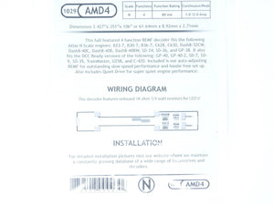 TCS 1029 AMD4 4-Function N Scale DCC Drop-in Decoder for Atlas Diesel