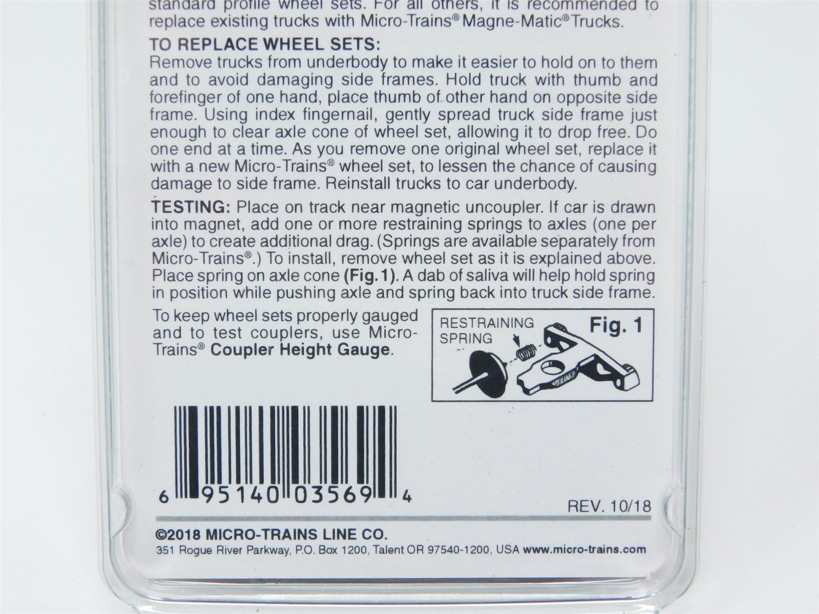 N Scale Micro-Trains MTL 00312000 (401) Medium Flange 33