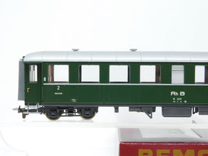 HOm Gauge Bemo 3260 117 RhB Rhaetian Swiss 2nd Class Coach Passenger Car #B 2227