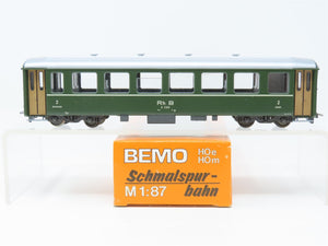 HOm Gauge Bemo 3255 109 RhB Rhaetian Swiss 2nd Class Coach Passenger Car #B 2309