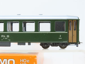 HOm Gauge Bemo 3255 109 RhB Rhaetian Swiss 2nd Class Coach Passenger Car #B 2309