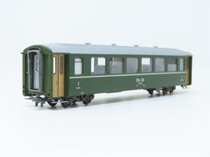 HOm Gauge Bemo 3255 109 RhB Rhaetian Swiss 2nd Class Coach Passenger Car #B 2309