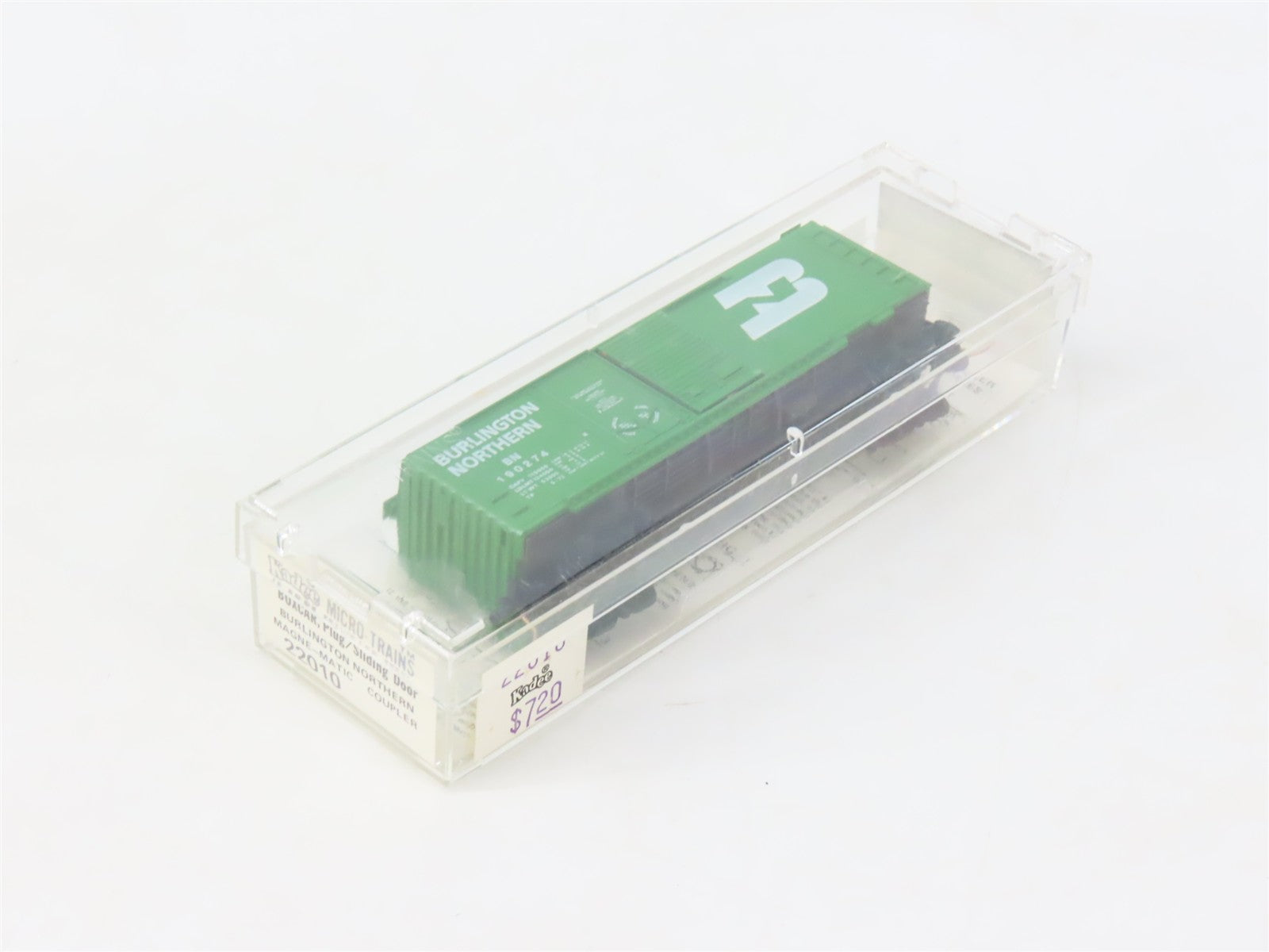N Scale Micro-Trains MTL Kadee 22010 BN Burlington Northern 40' Boxcar #190274