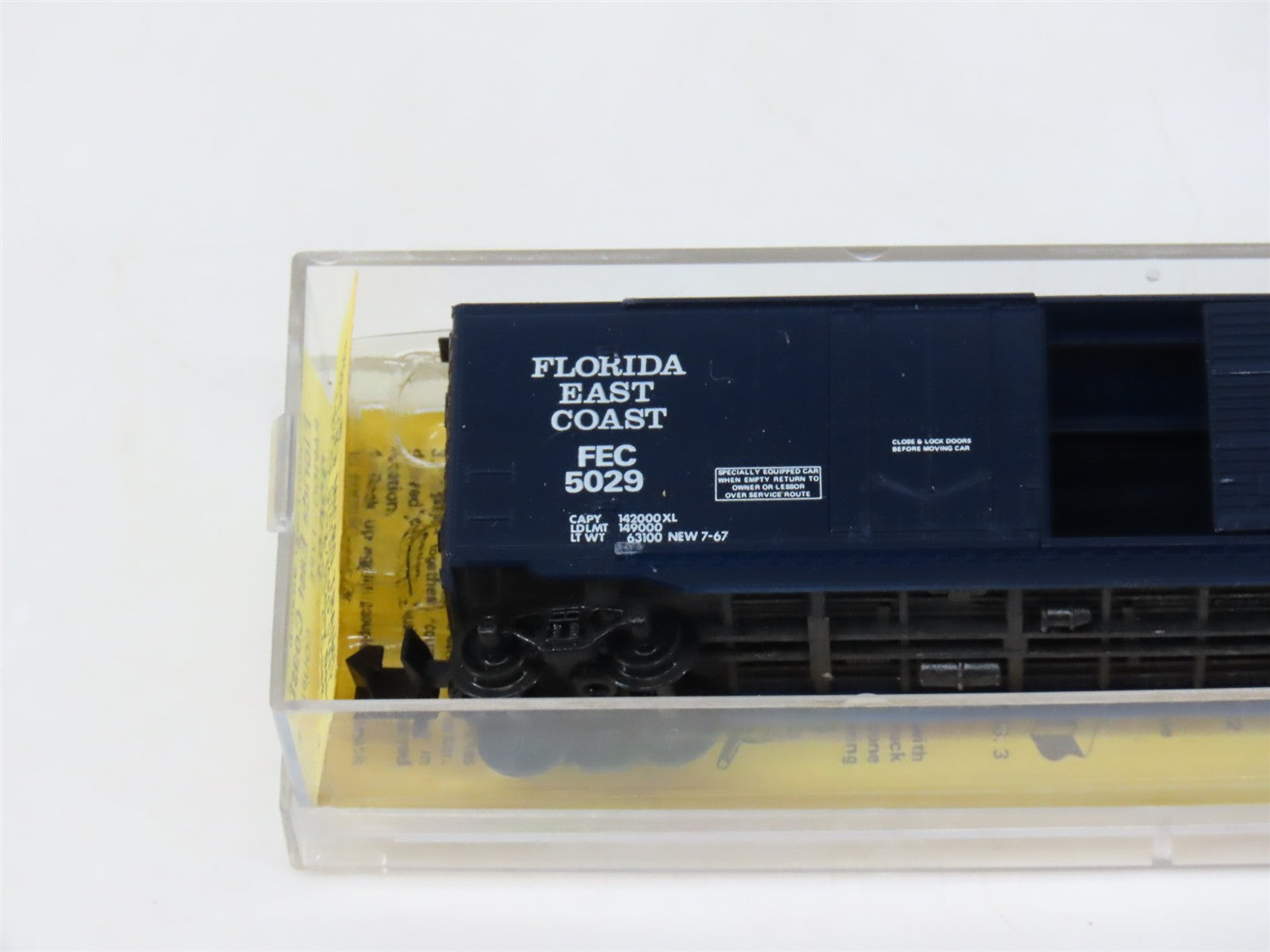 N Scale Micro-Trains MTL Kadee 33081 FEC Florida East Coast 50' Boxcar #5029