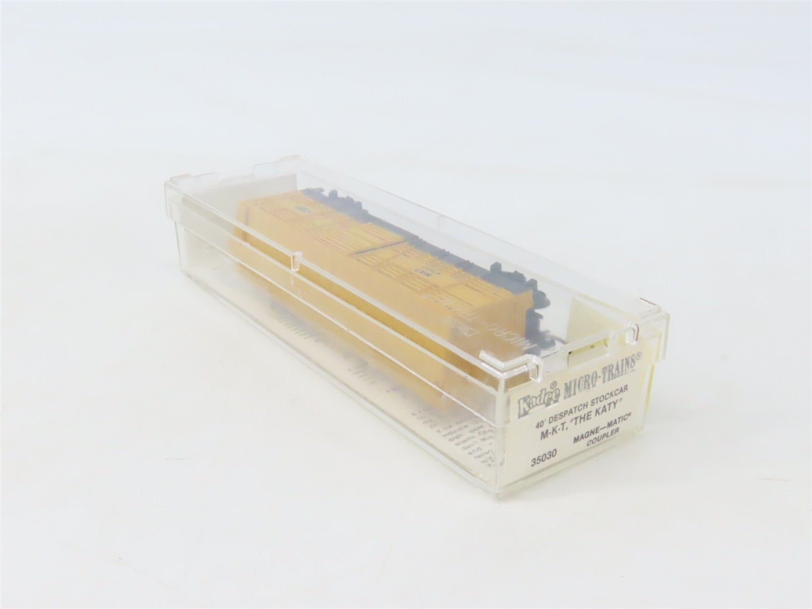 N Scale Micro-Trains MTL Kadee 35030 MKT The Katy 40' Stockcar #47500
