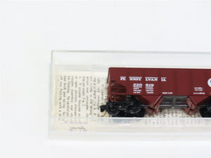 N Scale Micro-Trains MTL Kadee 56062 PRR Pennsylvania 2-Bay Open Hopper #220819