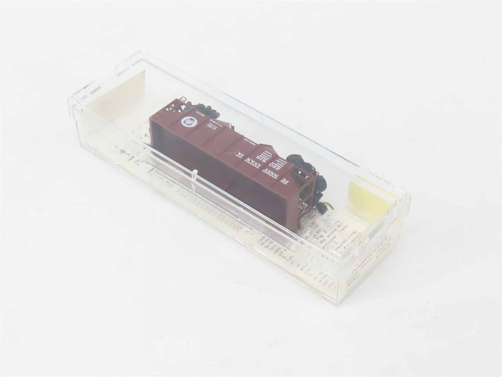 N Scale Micro-Trains MTL Kadee 56062 PRR Pennsylvania 2-Bay Open Hopper #220819