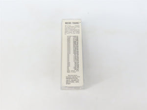 N Scale Micro-Trains MTL Kadee 56050 PSL Peabody Short Line 2-Bay Hopper #6613