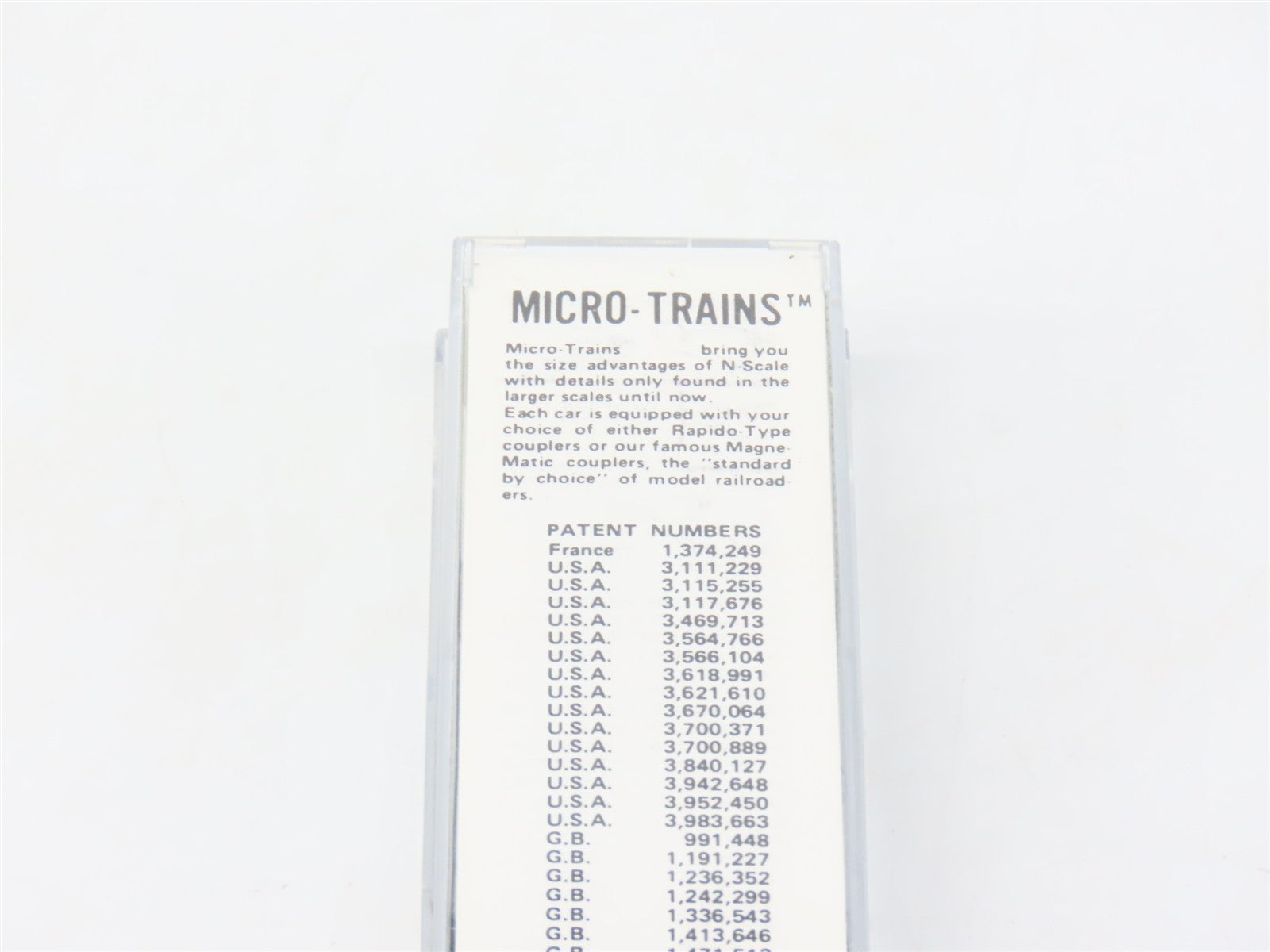 N Scale Micro-Trains MTL Kadee 56092 WM Western Maryland 33' 2-Bay Hopper #10725