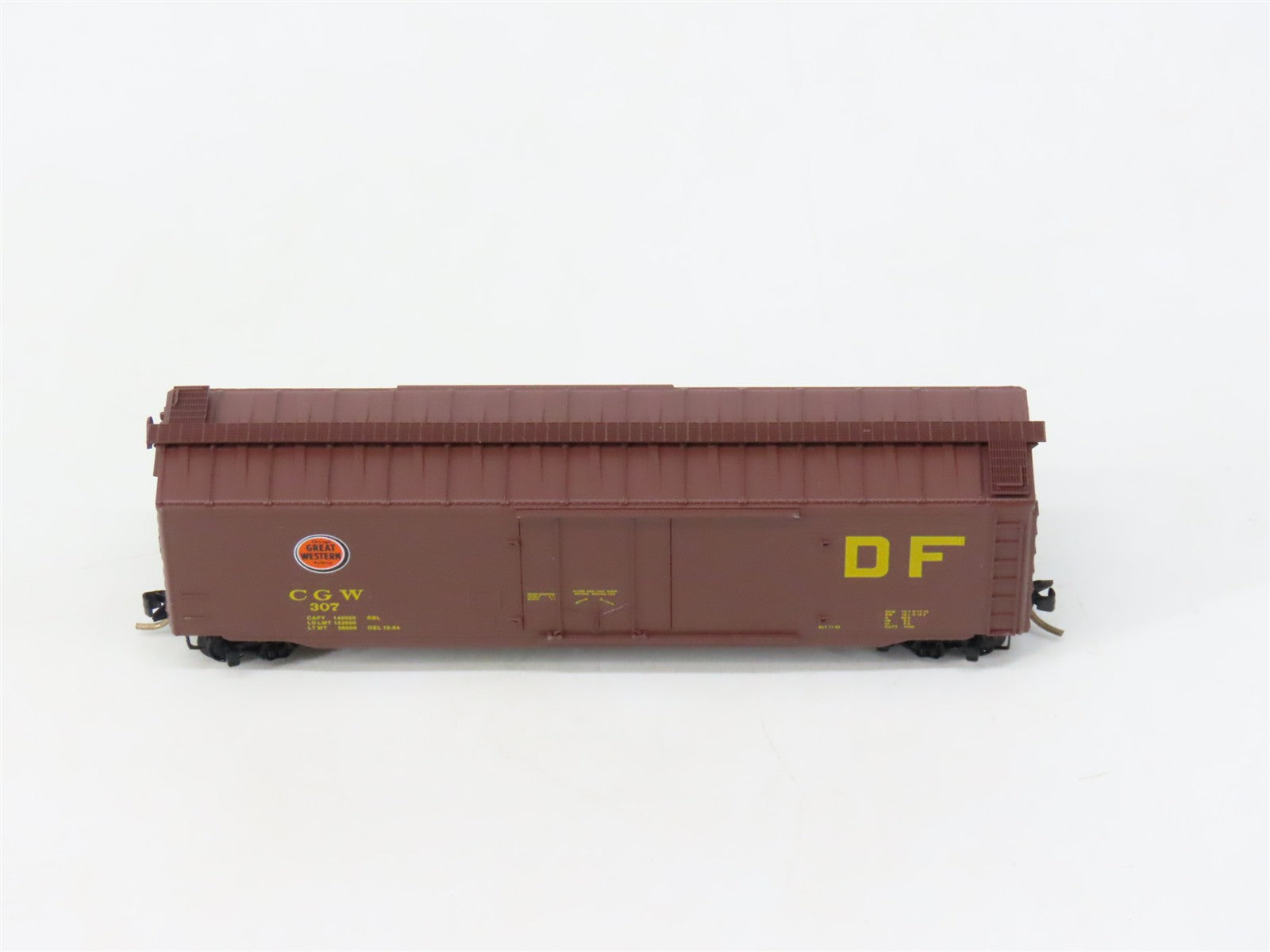 N Micro-Trains MTL 32300 CGW Chicago Great Western 50' Single Door Box Car #307
