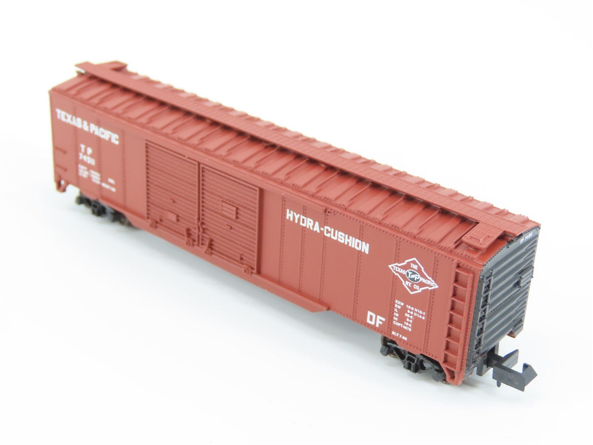 N Scale Atlas 36341 TP Texas &amp; Pacific 50&#39; Double Door Box Car #74511